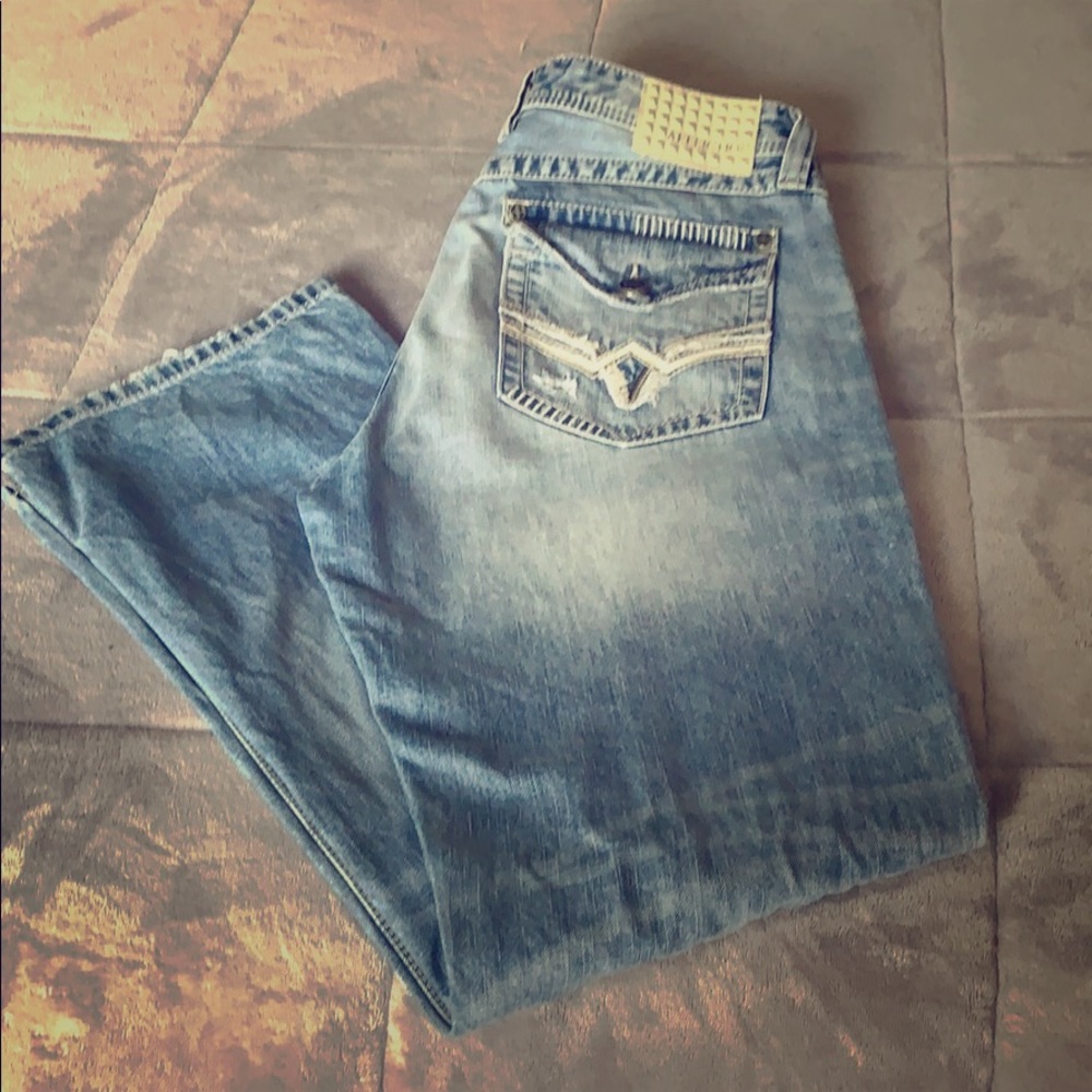 Affliction Blake Black Series 36 waist 32 Inseam